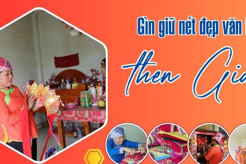 Gìn giữ nét đẹp văn hóa Then Giáy