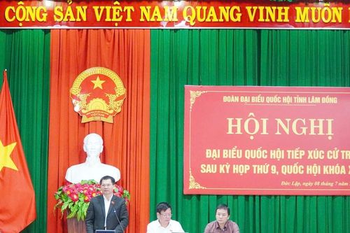 Cử tri Lâm Đồng đồng thuận, tin tưởng vào chủ trương sắp xếp, tinh gọn bộ máy