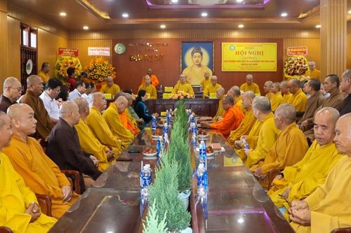Vĩnh Long: Hội nghị Ban Trị sự Phật giáo tỉnh đầu tiên sau sáp nhập
