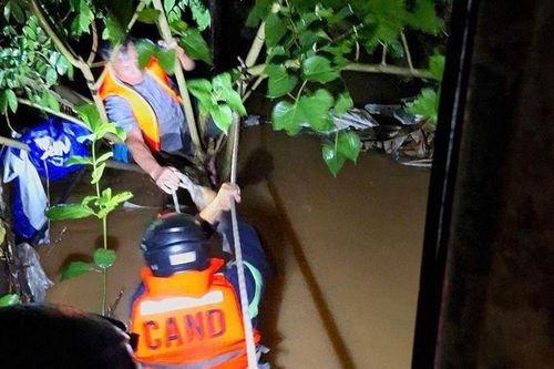 Người chiến sĩ công an, quân đội - điểm tựa của nhân dân trong thiên tai
