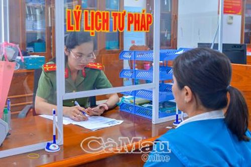 Linh hoạt cấp phiếu lý lịch tư pháp cho người dân