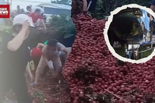 4 tấn vải 'bốc hơi' sau vụ lật xe: Nhiều người chuyển tiền giúp đỡ nữ tài xế