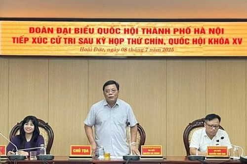 Cử tri 10 xã, phường của Hà Nội quan tâm những vấn đề liên quan thực hiện chính quyền địa phương hai cấp