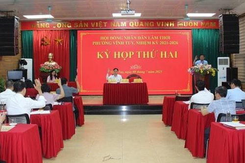 Phường Vĩnh Tuy giữ nguyên 82 tổ dân phố sau sắp xếp đơn vị hành chính