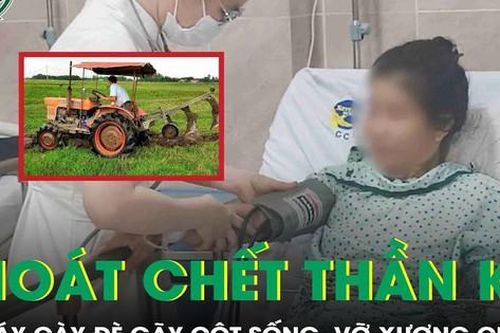 Người phụ nữ thoát chết thần kỳ sau khi bị máy cày đè gãy xương chậu, cột sống và nhiều xương chi