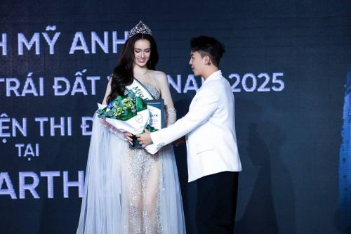 Á hậu 3 Miss Earth Vietnam 2025 Trịnh Mỹ Anh đi thi quốc tế