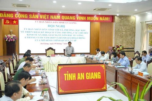 An Giang phấn đấu đến 30/9, giải ngân tối thiểu 70% vốn đầu tư công