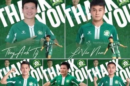 Đội bóng của Công Phượng tiếp tục chia tay 5 cầu thủ