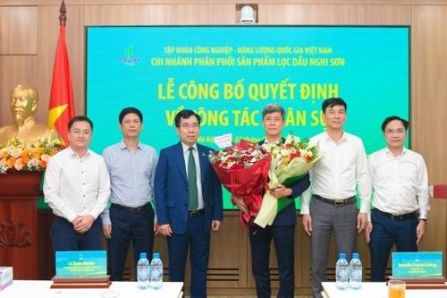 Đồng chí Nguyễn Hải Âu được bổ nhiệm giữ chức Phó Giám đốc PVNDB