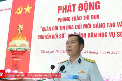 Phát động Phong trào thi đua 'Quân đội thi đua đổi mới sáng tạo và chuyển đổi số' và 'Bình dân học vụ số'
