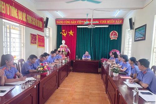 VKSND tỉnh Điện Biên kiểm tra công tác sắp xếp, tinh gọn bộ máy