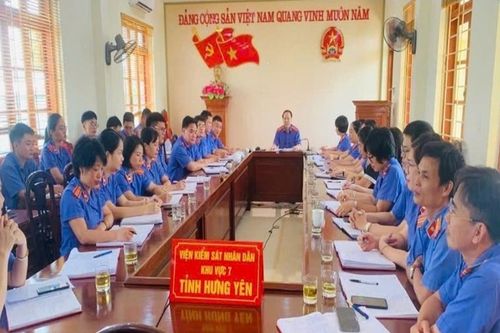 VKSND khu vực 7, tỉnh Hưng Yên tích cực triển khai thực hiện nhiệm vụ công tác sau sáp nhập