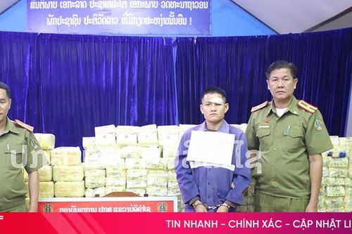 Thu giữ lượng lớn ma túy tại tỉnh của Lào giáp Hà Tĩnh
