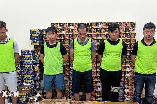 Triệt phá đường dây sản xuất, tiêu thụ gần 1 tấn pháo nổ liên tỉnh