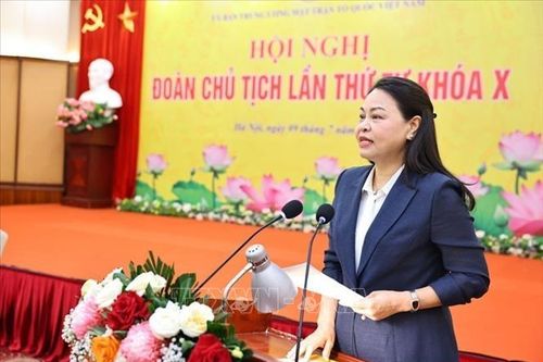 Triển khai 12 nhiệm vụ trọng tâm nâng cao chất lượng công tác Mặt trận