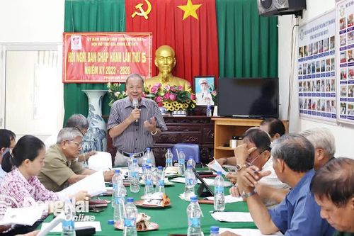 Hội Hỗ trợ gia đình liệt sĩ tổ chức Hội nghị Ban Chấp hành lần thứ V