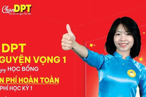 Ưu tiên nguyện vọng 1 - mã trường DPT
