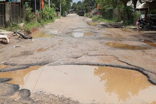 Khẩn trương khắc phục sửa chữa tuyến ĐT629 sau phản ánh của Báo Xây dựng