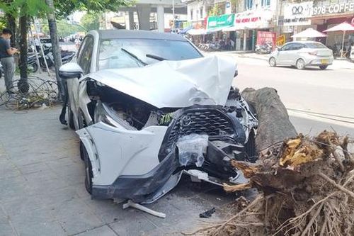 Nữ tài xế tông 11 xe máy, húc đổ cây: Một nạn nhân đã tử vong