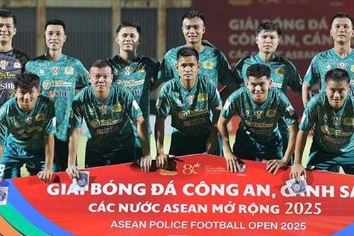Chờ sức hút từ Giải Bóng đá Công an, Cảnh sát các nước ASEAN năm 2025
