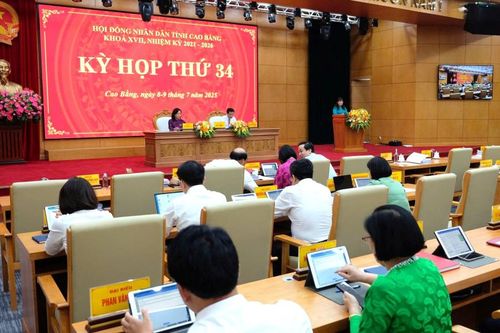 Kỳ họp thứ 34 HĐND tỉnh khóa XVII, nhiệm kỳ 2021 - 2026 thành công tốt đẹp