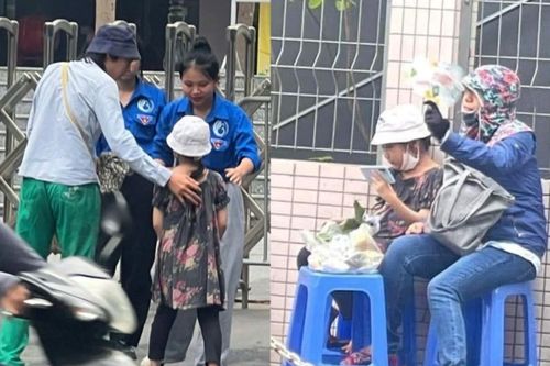 Nam sinh Hà Nội dắt theo em gái nhỏ đi thi đã đỗ lớp 10 trường top