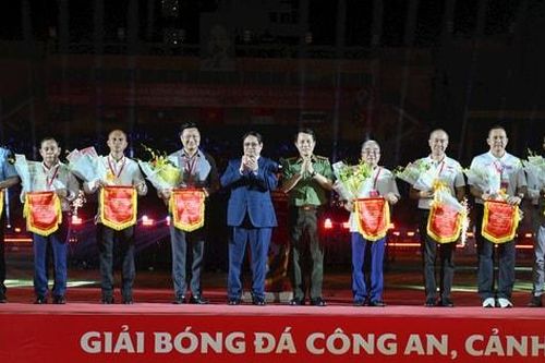 Khai mạc Giải bóng đá Công an, Cảnh sát các nước ASEAN mở rộng 2025