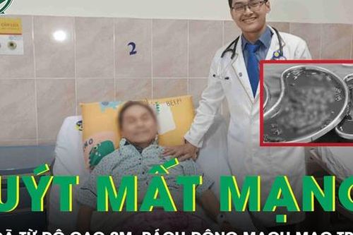Ngã từ độ cao 2m, người đàn ông rách động mạch mạc treo suýt mất mạng