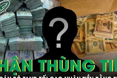 Cựu cán bộ TAND Tối cao nhận 2 thùng tiền để giải quyết công việc nhưng không thành