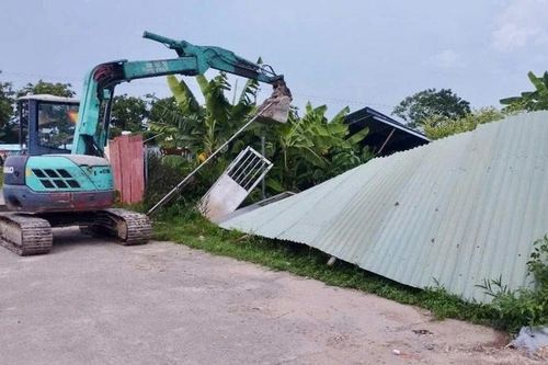 Xã Sóc Sơn cưỡng chế hàng loạt vi phạm trên đất nông nghiệp