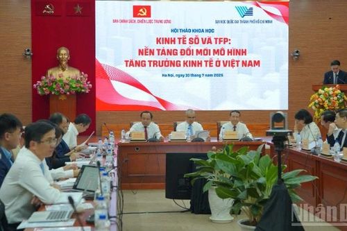 Hội thảo 'Kinh tế số và TFP - nền tảng đổi mới mô hình tăng trưởng kinh tế ở Việt Nam'