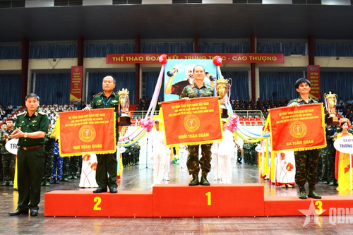 Lan tỏa, thúc đẩy phong trào luyện tập võ thuật trong toàn quân