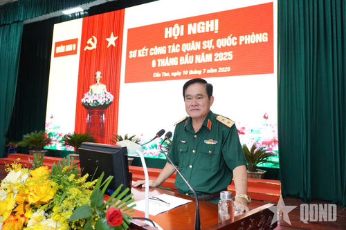 Quân khu 9: Sơ kết công tác quân sự, quốc phòng 6 tháng đầu năm 2025