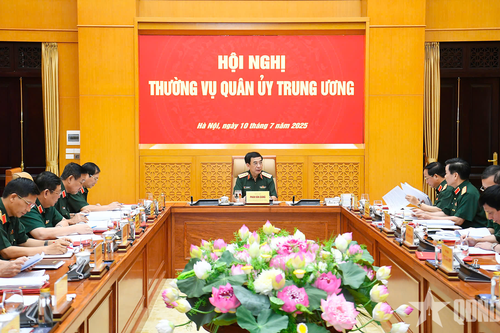 Thường vụ Quân ủy Trung ương cho ý kiến vào dự thảo văn kiện Đại hội đại biểu Đảng bộ Quân đội lần thứ XII