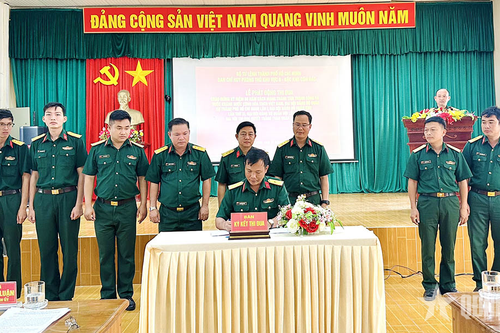 Ban chỉ huy Phòng thủ khu vực 6 - Đặc khu Côn Đảo phát động thi đua