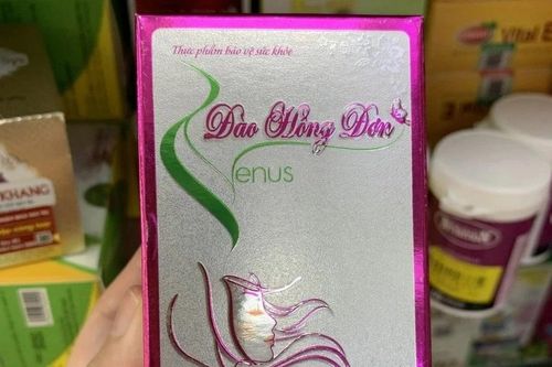 Thu hồi công bố sản phẩm nội tiết tố nữ Đào Hồng Đơn Venus