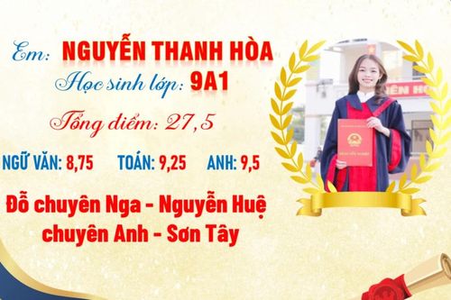 Ngôi trường ngoại thành Hà Nội có nhiều học sinh đỗ lớp 10 chuyên