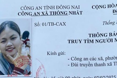 Công an công bố hình ảnh, tìm kiếm cô gái 15 tuổi mất tích bí ẩn