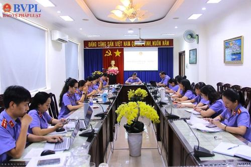 Phân hiệu Trường Đại học Kiểm sát giao ban công tác tháng 7/2025