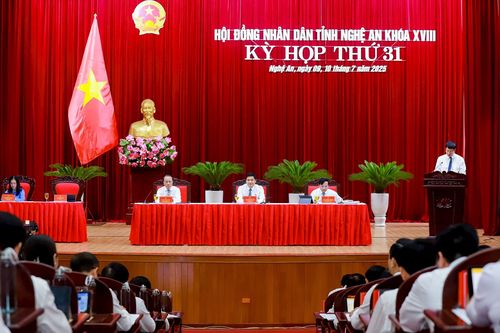 Bế mạc kỳ họp thứ 31, HĐND tỉnh Nghệ An thông qua 19 nghị quyết chuyên đề, tạo tiền đề cho giai đoạn nước rút