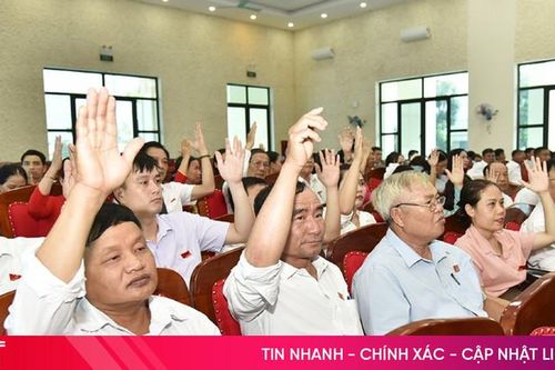 Phường đầu tiên đổi tên tổ dân phố trùng lặp sau sáp nhập