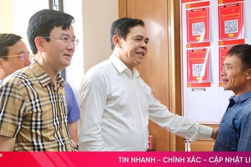 Chủ tịch UBND tỉnh kiểm tra vận hành chính quyền địa phương 2 cấp