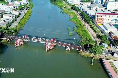 Thành phố Hồ Chí Minh: Khởi công dự án cầu Rạch Tôm, tổng vốn gần 500 tỷ đồng