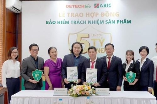 Bảo hiểm Agribank và Detech Bio ký kết thỏa thuận bảo hiểm trách nhiệm sản phẩm