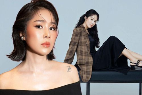 Lê Phương khiến 2 con 'sốc' với diện mạo mới