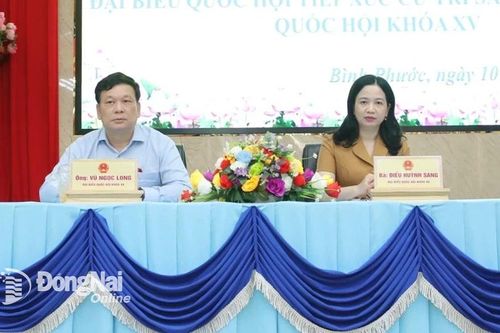 Cử tri phường Bình Phước bày tỏ tin tưởng vào bộ máy chính quyền địa phương 2 cấp