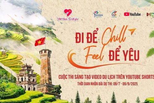 Phát động cuộc thi video du lịch 'Việt Nam: Đi để yêu!' trên YouTube Shorts