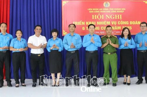 Ban Công đoàn Khu công nghiệp ra mắt Ban Chấp hành và triển khai nhiệm vụ 6 tháng cuối năm 2025