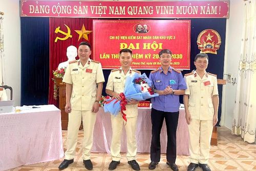 Chi bộ Viện Kiểm sát nhân dân khu vực 3 Đại hội lần thứ I, nhiệm kỳ 2025 - 2030