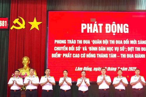 Lữ đoàn 681 phát động thi đua đổi mới, thi đua giành 3 nhất